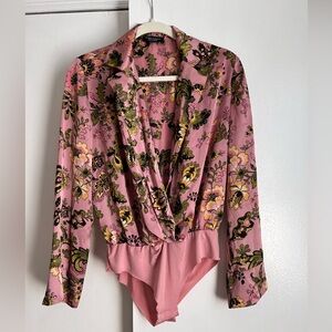 Zara bodysuit blouse